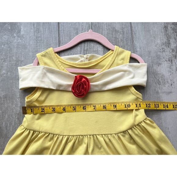 Los Angeles Boutique Belle Princess Cotton Dress Toddler Girl Casual Party 4T - Picture 4 of 7